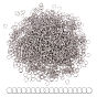 1500Pcs 304 Stainless Steel Open Jump Rings
