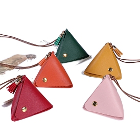 PU Leather Wallets, Triangle