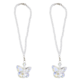 Подвеска для автомобиля в виде бабочки, для автомобильного зеркала заднего вида и аксессуаров для подвешивания салона автомобиля с поиском сплава