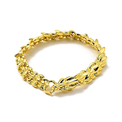 Men's Alloy Dragon Wrap Chain Bracelet