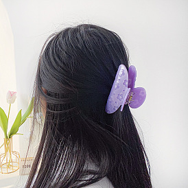 Chic Floral Hair Clip for Women - Handcrafted Sculpted Design with Vine and Petals