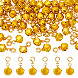 50 латунные подвески шт., колокол, с обнаружением сплава тибетского стиля