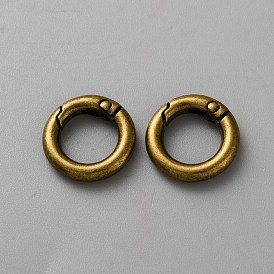 Zinc Alloy Spring Gate Rings, Ring