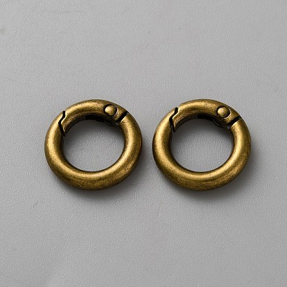 Zinc Alloy Spring Gate Rings, Ring