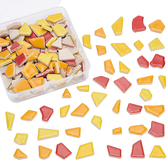 Фарфоровые кабошоны, мозаичные плитки, для украшения дома или поделок, разнообразные