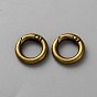 Zinc Alloy Spring Gate Rings, Ring