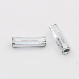 Aluminum Beads, Tube, 8~10x3mm, Hole: 2mm