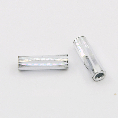 Aluminum Beads, Tube, 8~10x3mm, Hole: 2mm