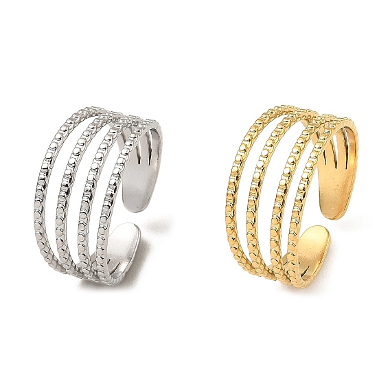 304 открытые манжеты из нержавеющей стали, несколько строк