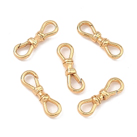 SHEGRACE Brass Lobster Claw Clasps, Lead Free & Cadmium Free & Nickel Free