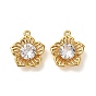Латунные микро проложить кубического циркония подвески, 