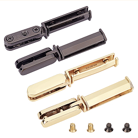 Zinc Alloy Bag Handles, for Bag Straps Replacement Accessories, Cadmium Free & Lead Free