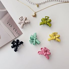 Sweet Candy Color Butterfly Bow Hair Clip Metal Bangs Clip Mini Fringe Clips for Women Fairy Hairpin Edge Clamp Hair Accessories