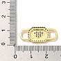 Brass Cubic Zirconia Buckles, for Watch Making, Eye/Heart