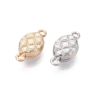 Латунные магнитные застежки, тканый овал