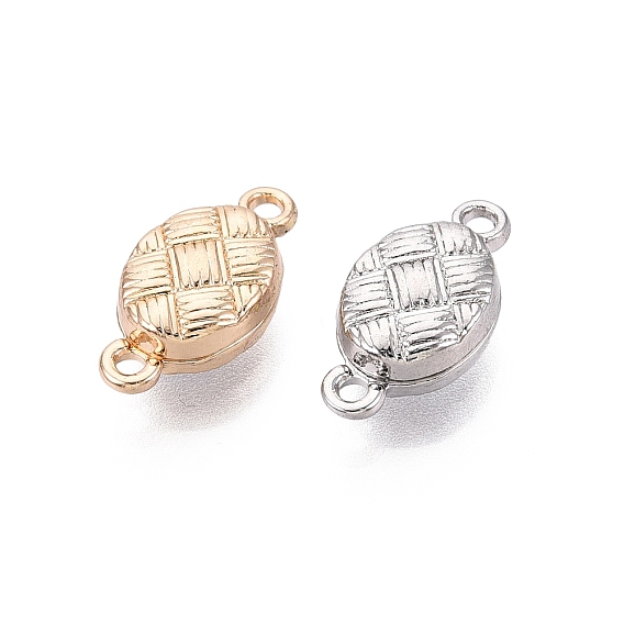 Латунные магнитные застежки, тканый овал