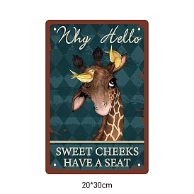 Вывеска из белой жести, вертикальный, для украшения стен дома, прямоугольные