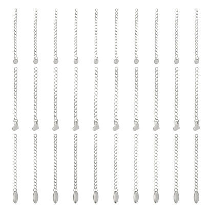 304 удлинитель цепи из нержавеющей стали, с прелестями, разнообразные
