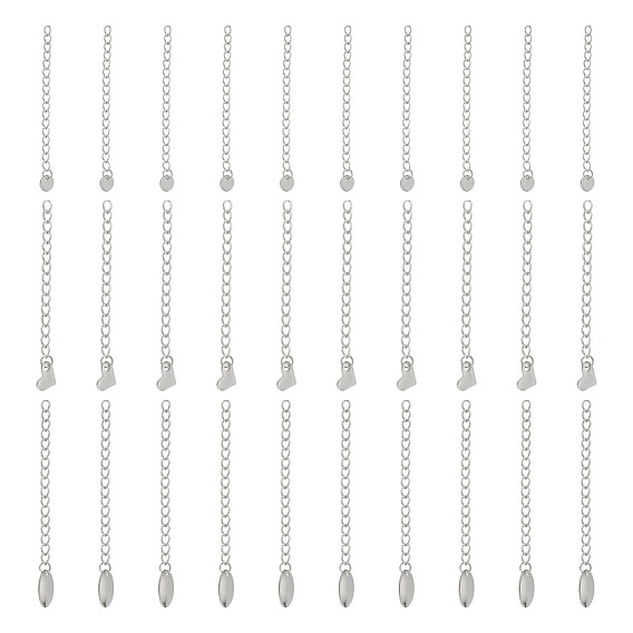 304 удлинитель цепи из нержавеющей стали, с прелестями, разнообразные