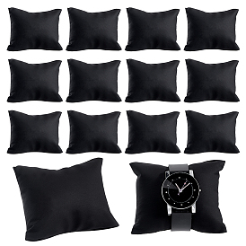 Мини-подушка из искусственной кожи, для браслета часов, прямоугольные