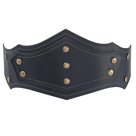 Кожаные повязки на голову, аксессуары для волос для женщин