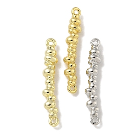 Brass Chip Beaded Connector Charms