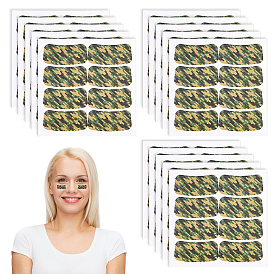 40Sheets Paper Stickers, Rectangle, for Football Decoration