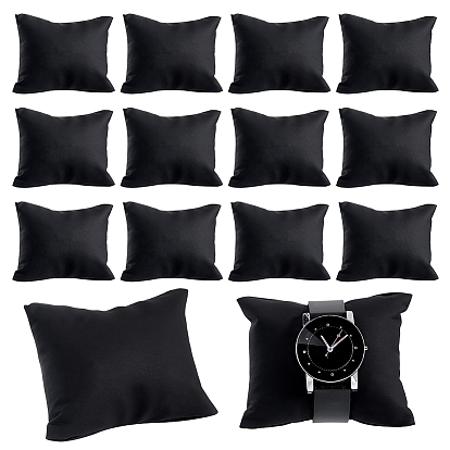 Мини-подушка из искусственной кожи, для браслета часов, прямоугольные