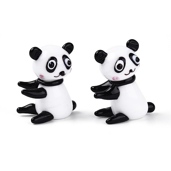 Украшения для выставки панд ручной работы в виде лэмпворка, для домашнего украшения рабочего стола