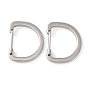 1 puerta de resorte de acero inoxidable, anillo d