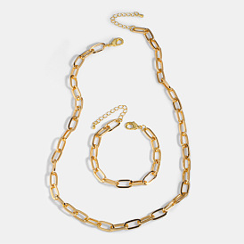 Fashionable Cuban Chain Necklace - Hip Hop Necklace, Thick Chain Necklace, NKR06.