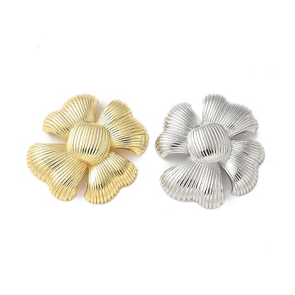 Латунные подвески, цветок, без свинца и без кадмия, долговечный