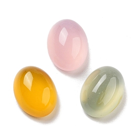 Natural Agate Cabochons, Oval