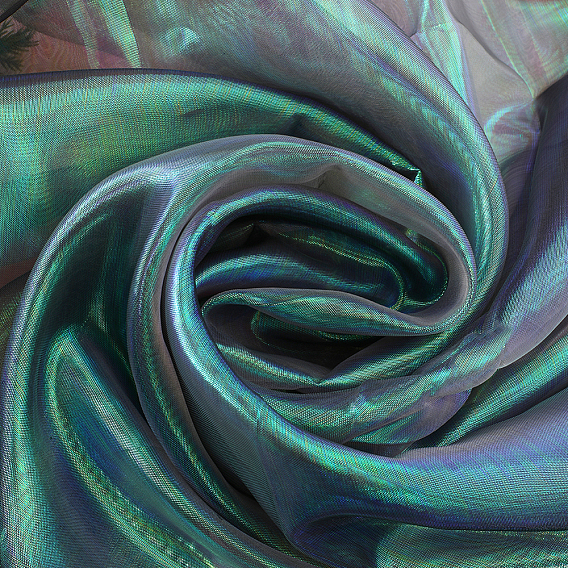 Лазерная полиэфирная сетчатая ткань, для украшения сценического костюма