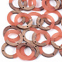 Resin & Walnut Wood Links/Connectors, Ring