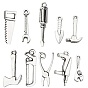 Tibetan Style Alloy Pendants, Tool Shape