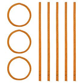 2 пакеты алюминиевая проволока каркасная проволока, круглая гибкая спиральная проволока, металлическая нить для изготовления украшений