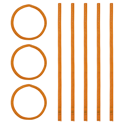 2 пакеты алюминиевая проволока каркасная проволока, круглая гибкая спиральная проволока, металлическая нить для изготовления украшений