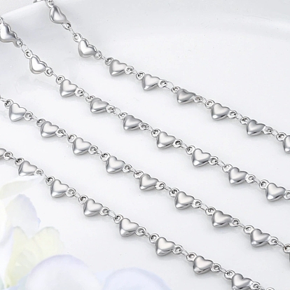 304 ссылка цепи из нержавеющей стали сердце, несварные