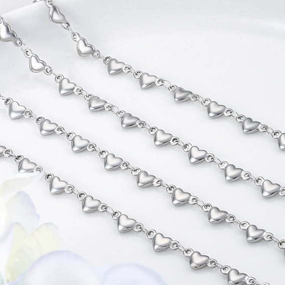 304 ссылка цепи из нержавеющей стали сердце, несварные
