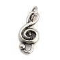 304 подвески из нержавеющей стали, с целью перехода в кольце, прелести музыкальных нот