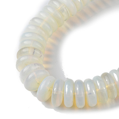 Opalite Beads Strands, Disc