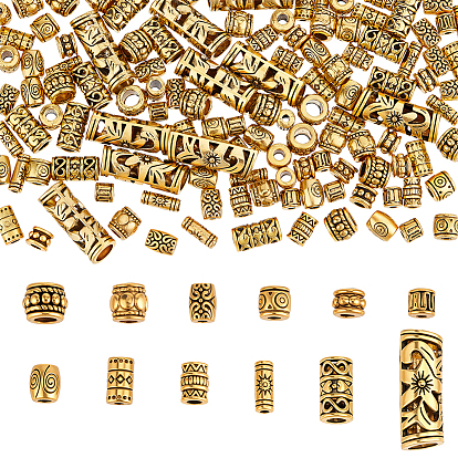 120 шт 12 стили бусины из сплава в тибетском стиле, разнообразные