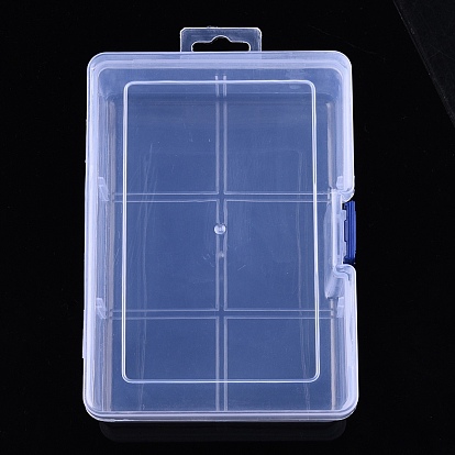Rectangle Plastic Bead Storage Boxes, Jewelry Case for Beads, Small Items