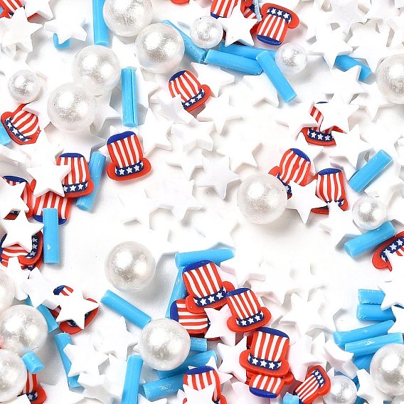 Ручной полимерной глины кабошонов, шляпа