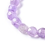 Natural Ametrine Beads Strands, Faceted, Oval