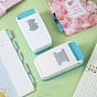 Plastic Index Craft Punch for Scrapbooking & Paper Crafts, with Alloy Findings, Paper Shapers