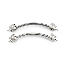 304 подвески из нержавеющей стали, изогнутый стержень, не тускнеет