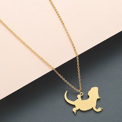 201 Кулоны в виде ящерицы из нержавеющей стали