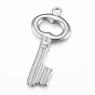 304 Stainless Steel Pendants, Key